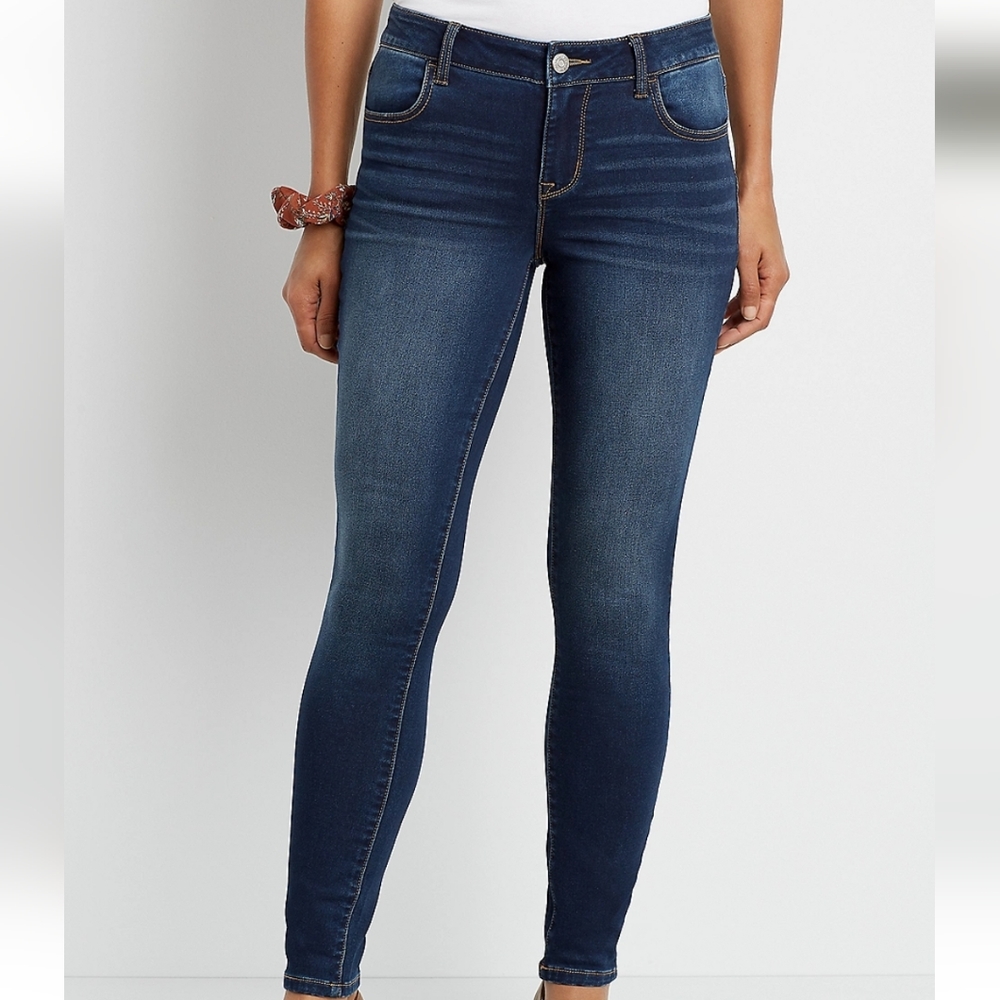 Maurices dark wash super soft jegging
